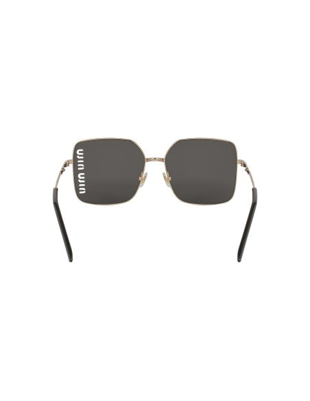 Miu Miu MU 51YS ZVN-5S0 Square Shape Black Silver