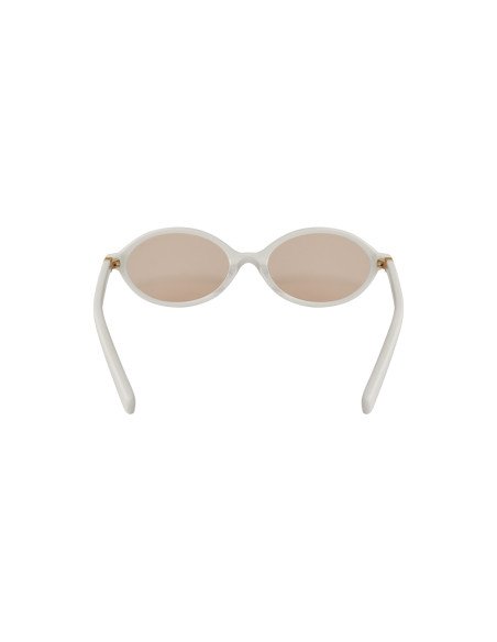 Miu Miu MU 04ZS 142-40D Oval Shape Pink White