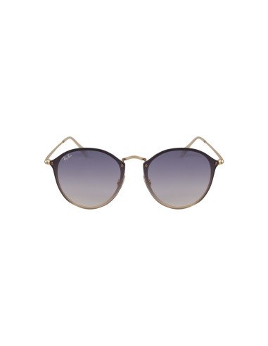 Ray Ban Rb3574n 001/x0 Round Metal Blaze Azul Degradado Icon | Sunn...