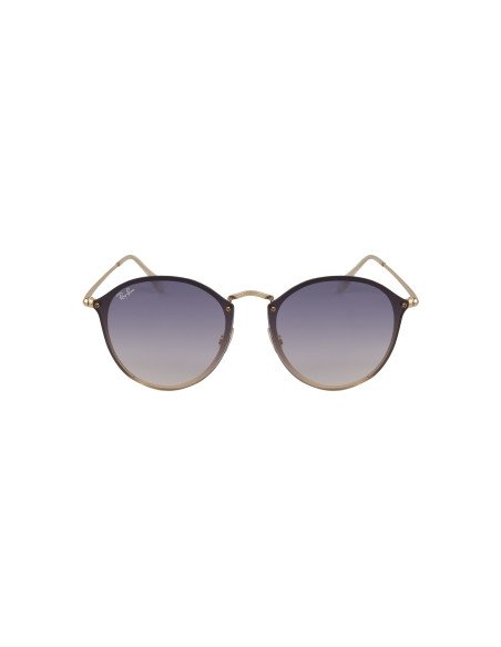 Ray Ban Rb3574n 001/x0 Round Metal Blaze Azul Degradado Icon | Sunn...