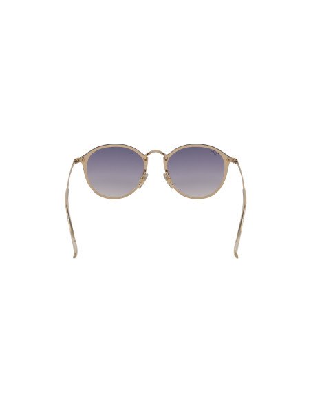 Ray Ban Rb3574n 001/x0 Round Metal Blaze Azul Degradado Icon | Sunn...