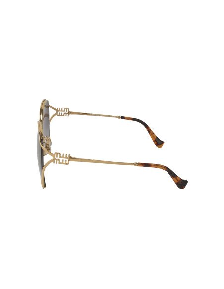 Miu Miu MU 52WS ZVN-5D1 Square Shape Gray Gradient