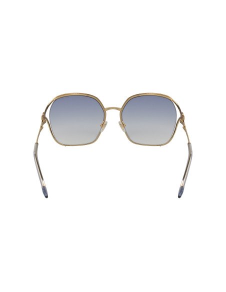Miu Miu MU 52WS ZVN-07S Square Shape Gray Silver