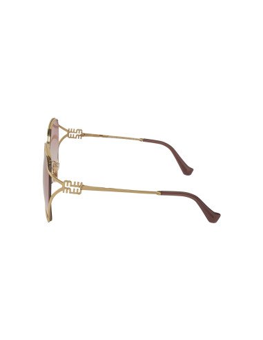 Miu Miu MU 52WS 5AK-06S Square Shape Pink gradient