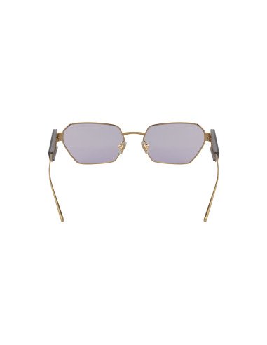 Miu Miu MU 53WS ZVN-05S Square Shape Pale Gold Violet