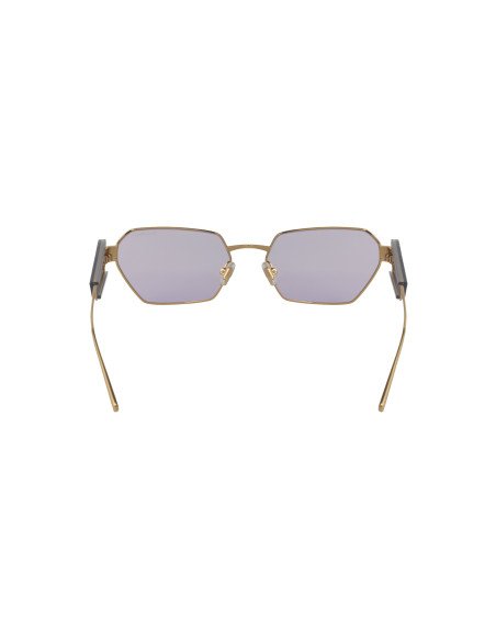 Miu Miu MU 53WS ZVN-05S Square Shape Pale Gold Violet