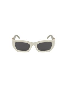 Miu Miu MU 09WS 142-5S0 Square Shape White Gold 2