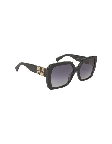 Miu Miu MU 10Y 1AB-5D1 Square Shape Black Gradient