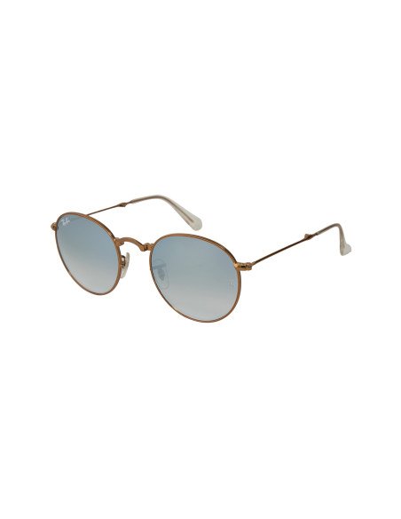 Ray Ban Rb3532 198/9u Round Metal Folding Cobre Espejo Icon | Sunni...