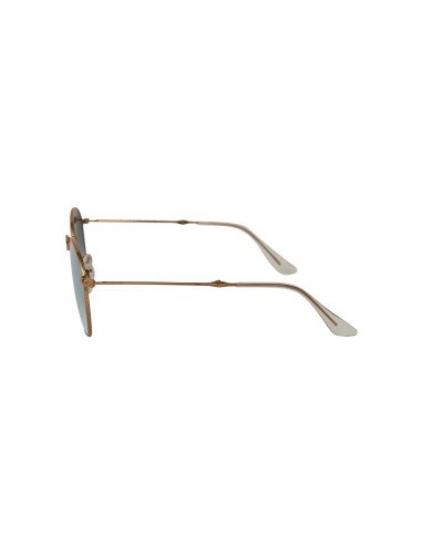 Ray Ban Rb3532 198/9u Round Metal Folding Cobre Espejo Icon | Sunni...