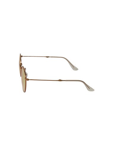 Ray Ban Rb3532 198/7y Round Metal Folding Cobre Rosa Espejo | Sunni...