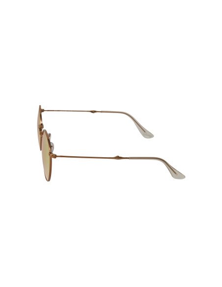 Ray Ban Rb3532 198/7y Round Metal Folding Cobre Rosa Espejo | Sunni...