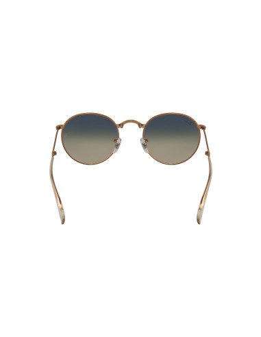 Ray Ban Rb3532 198/7y Round Metal Folding Cobre Rosa Espejo | Sunni...