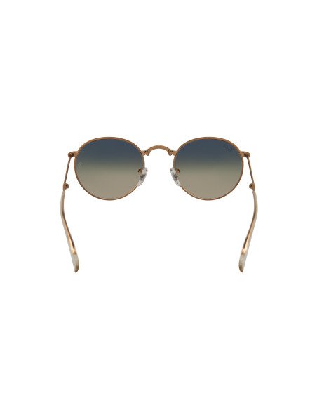 Ray Ban Rb3532 198/7y Round Metal Folding Cobre Rosa Espejo | Sunni...
