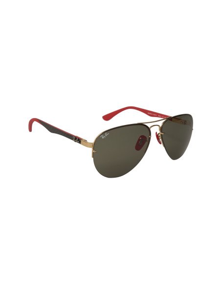 Ray Ban RB3460M F00871 Scuderia Ferrari Aviator Negro Dorado