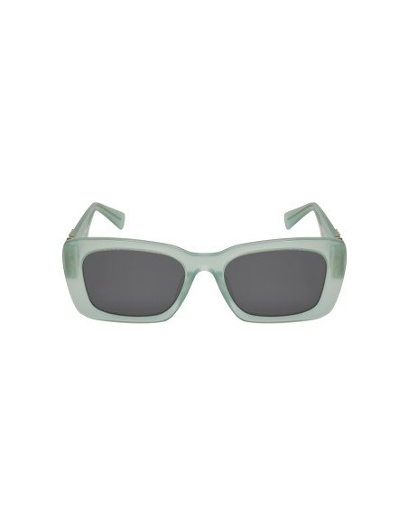 Miu Miu MU 07YS 19L-09T Square Shape Blue Gray