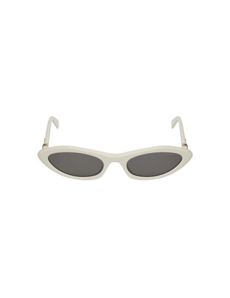 Miu Miu MU 09YS 142-5S0 Oval Shape White Black