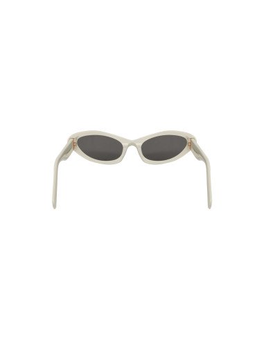 Miu Miu MU 09YS 142-5S0 Oval Shape White Black