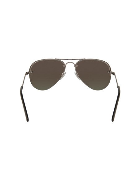 Ray Ban RB3449 004/55 Aviator Azul Espejo Negro