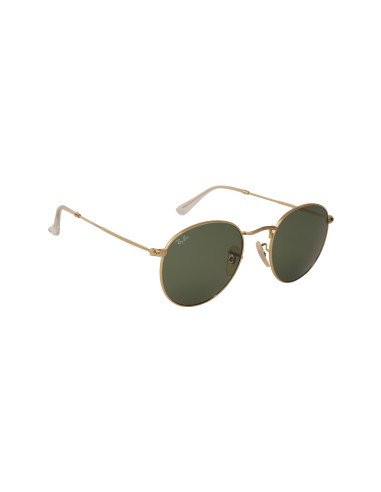 Ray Ban Rb3447 001 Round Metal Negro G-15 Dorado Original | Sunnies...