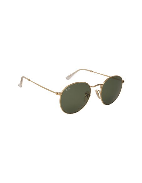 Ray Ban Rb3447 001 Round Metal Negro G-15 Dorado Original | Sunnies...
