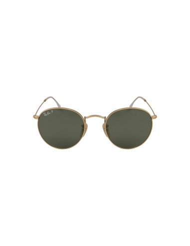 Ray Ban Rb3447 001/58 Round Metal Dorado Polarizado