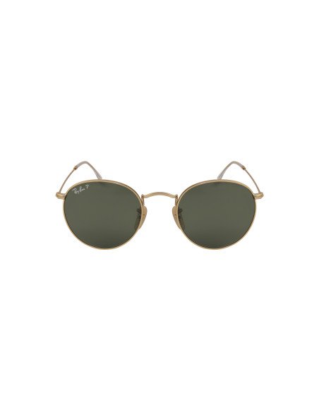 Ray Ban Rb3447 001/58 Round Metal Dorado Polarizado