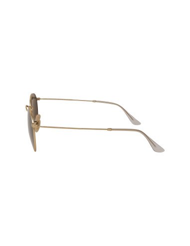 Ray Ban Rb3447 001/58 Round Metal Dorado Polarizado