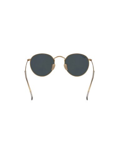 Ray Ban Rb3447 001/58 Round Metal Dorado Polarizado