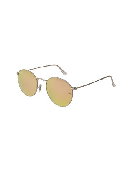 Ray Ban RB3447 019/Z2 Round Metal Plata Terracota Espejo