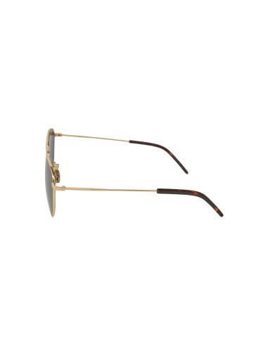 SAINT LAURENT SL 309M 004 Pilot Square Shape Gold Black