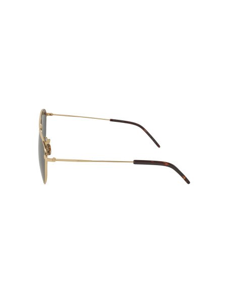 SAINT LAURENT SL 309M 004 Pilot Square Shape Gold Black