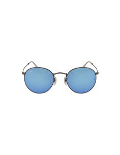 Ray Ban Rb3447 029/17 Round Metal Azul Espejo Gris Original | Sunni... 2