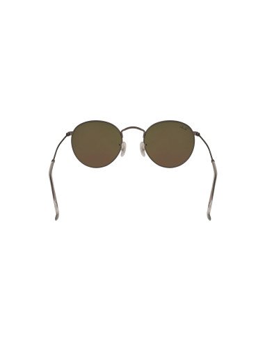 Ray Ban Rb3447 029/17 Round Metal Azul Espejo Gris Original | Sunni...
