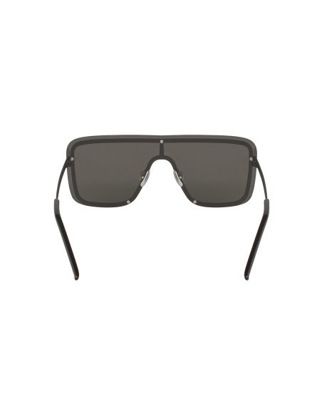 SAINT LAURENT SL 364 002 MASK Shield Negro plata