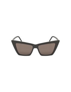 SAINT LAURENT SL 372 001 Square Shape Shiny Black 2