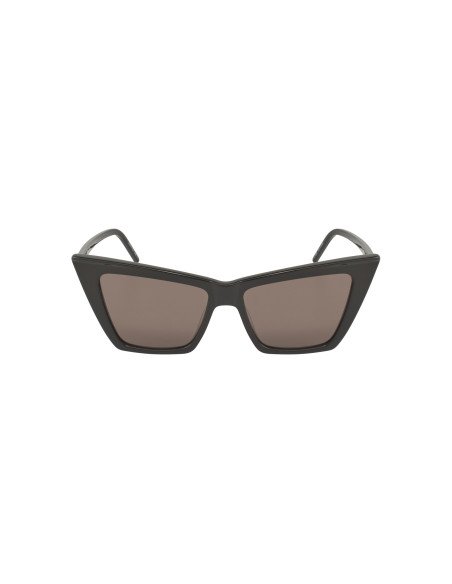 SAINT LAURENT SL 372 001 Square Shape Shiny Black