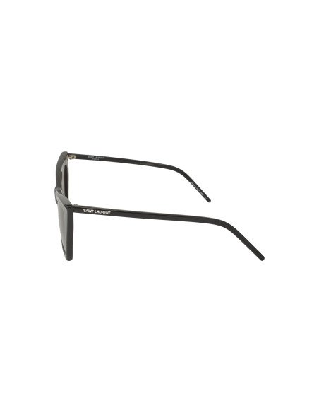 SAINT LAURENT SL 372 001 Square Shape Shiny Black