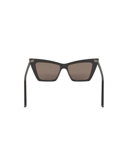 SAINT LAURENT SL 372 001 Square Shape Shiny Black