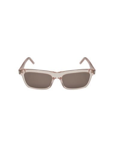 SAINT LAURENT SL461 14 Betty Square Shape Rosa Gris