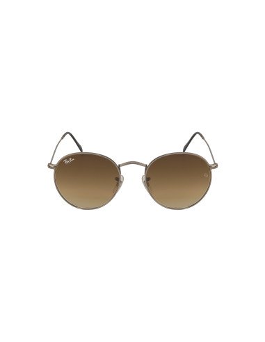 Ray Ban Rb3447n 004/51 Round Metal Flat Cafe Degradado Icon | Sunni...