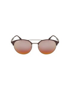Ray Ban Rb3545 9006/a8 Round Double Brigde Grande Rosa Rojo | Sunni... 2