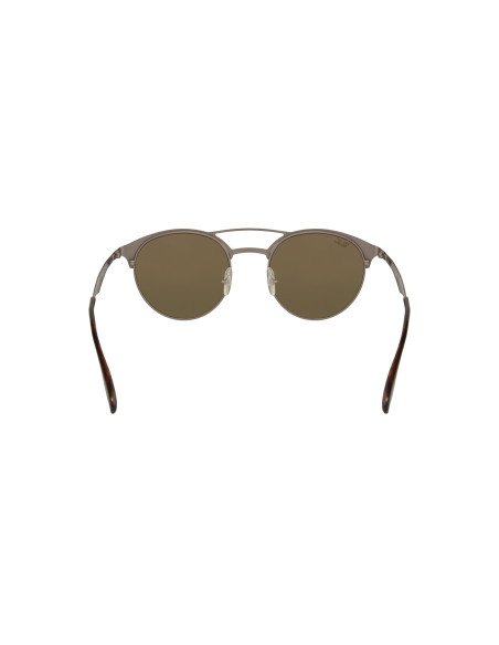 Ray Ban Rb3545 9006/a8 Round Double Brigde Grande Rosa Rojo | Sunni...