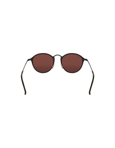 Ray Ban Rb3574n 153/7v Round Metal Blaze Azul Espejo Negro | Sunnie...
