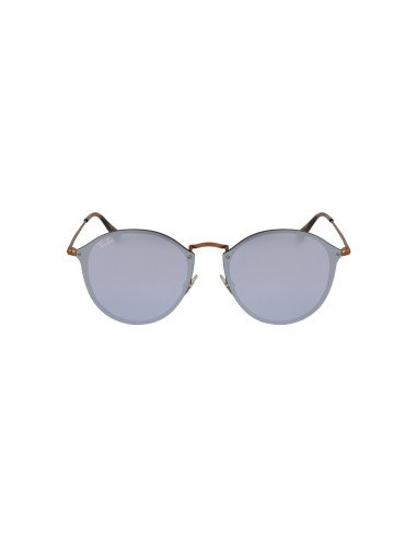 Ray Ban Rb3574n 9035/1u Round Metal Blaze Lila Espejo Bronce | Sunn...