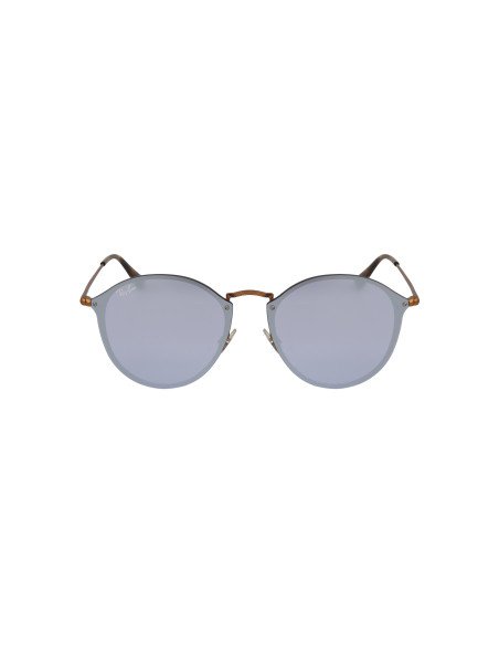Ray Ban Rb3574n 9035/1u Round Metal Blaze Lila Espejo Bronce | Sunn...