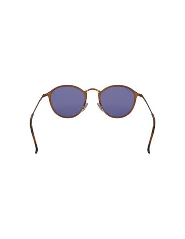 Ray Ban Rb3574n 9035/1u Round Metal Blaze Lila Espejo Bronce | Sunn...