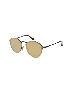 Ray Ban Rb3574n 90387j Round Metal Blaze Amarillo Azul | Sunnies.uno