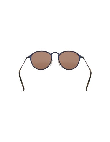 Ray Ban Rb3574n 90387j Round Metal Blaze Amarillo Azul | Sunnies.uno