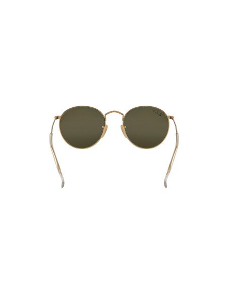 Ray Ban Rb3447 P 112/4l Round Metal Polarizado Azul Espejo | Sunnie...